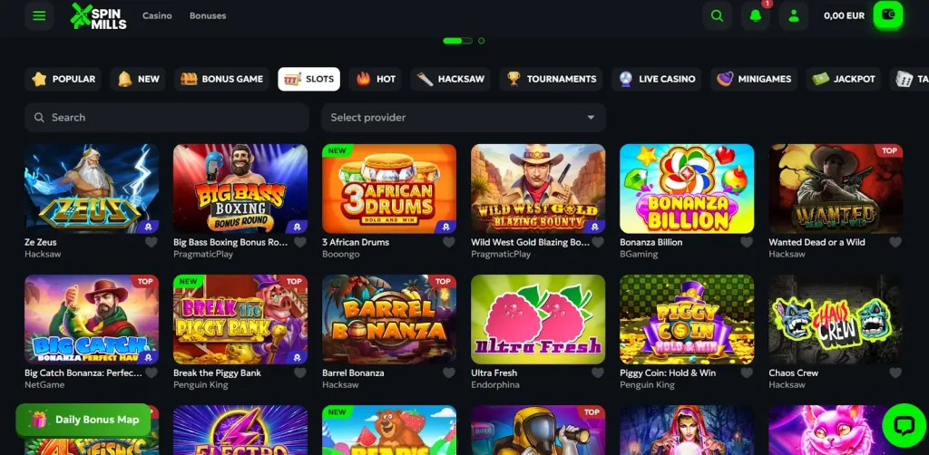 SpinMills Slots